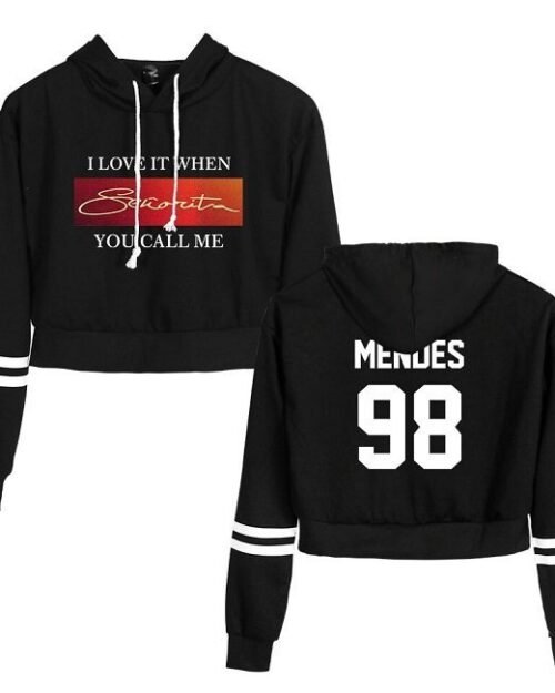 Shawn Mendes Cropped Hoodie #6