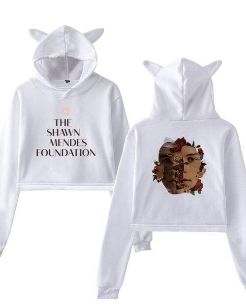 Shawn Mendes Cropped Hoodie #1