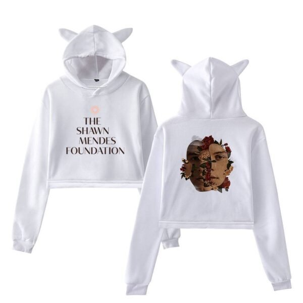 Shawn Mendes Cropped Hoodie #1