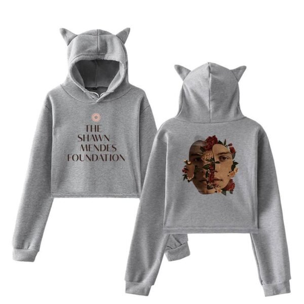 Shawn Mendes Cropped Hoodie #1 - Image 4
