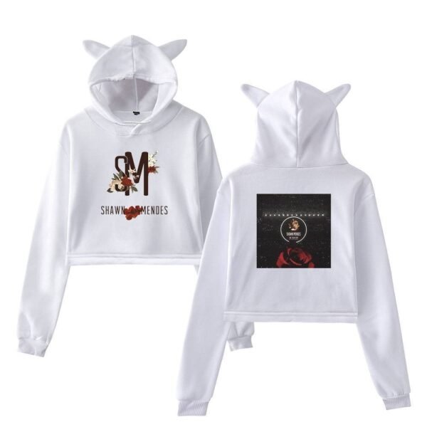 Shawn Mendes Cropped Hoodie #3 - Image 3