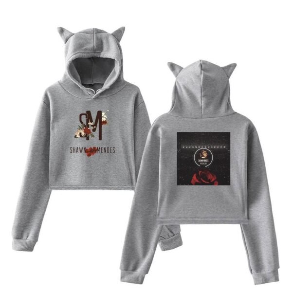 Shawn Mendes Cropped Hoodie #3 - Image 4