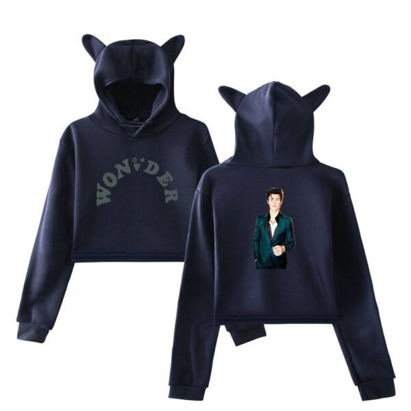 Shawn Mendes Wonder Cropped Hoodie #1 - Image 4