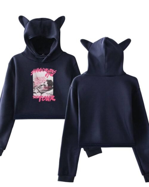 Shawn Mendes The Tour Cropped Hoodie #1